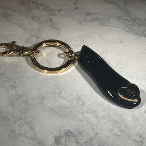 New Without Tags Tory Burch Ballet Flat Key Chain/Fob Purse Charm